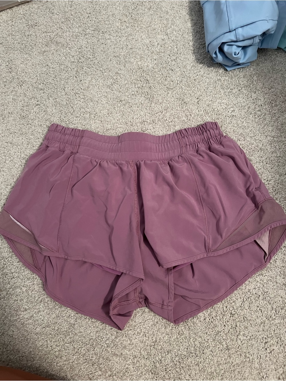 lululemon athletica Mauve Layered Running Shorts